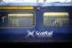 A ScotRail train at Edinburgh's Waverley Station