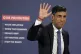 Prime Minister Rishi Sunak after giving a speech on educatio