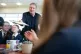 Labour Party leader Sir Keir Starmer meets shoppers, staff a