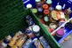 Stocks of food, as one in three young people say their famil