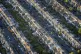 An aerial view of terraced houses in south west London