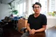 Afghan refugee Amir Hussain Ibrahimi, 24, who is struggling 