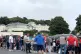 Far-right protesters gathered at Stradey Park Hotel in Furna