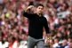 Arsenal manager Mikel Arteta reacts during the pre-season fr