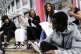 Students at Ark Acton Academy in Acton, west London, receive