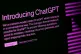 A view of The Chat GPT website