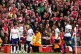 Tottenham Hotspur's Son Heung-Min (left) celebrates scoring 