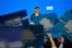 Prime Minister Rishi Sunak delivers his keynote speech at th