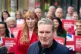 Labour Party leader Sir Keir Starmer and deputy leader, Ange