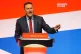 Shadow health secretary Wes Streeting speaking during the La