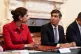 Home Secretary Suella Braverman with Prime Minister Rishi Su