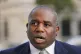 Shadow foreign secretary David Lammy speaks to the media out
