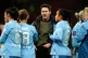 Manchester City Manager, Gareth Taylor, looks on following t