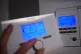 A domestic home thermostat