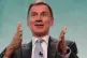 BAD NEWS: Jeremy Hunt