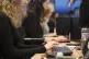Office workers at their desks in London