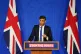 Prime Minister Rishi Sunak during a press conference in the 