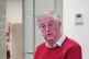 Mark Drakeford speaking to the media in London, following hi