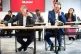 Labour leader Sir Keir Starmer (left) is joined by musician 