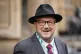 Newly elected MP for Rochdale, George Galloway, speaks to th