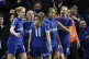 Chelsea's Lauren James (second right) celebrates with team-m