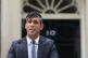 Prime Minister Rishi Sunak issues a statement outside 10 Dow
