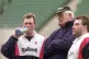 England Rugby Manager Jack Rowell (centre), January 30, 1997