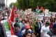 People take part in the Palestine Solidarity Campaign nation