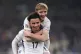 England's Curtis Jones (left) and Anthony Gordon celebrate t