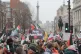 People take part in a national march for Palestine on Whiteh