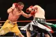 Alex Arthur (left) in action during the Lightweight bout at 