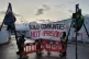 Activists blockade the expansion of a so-called mega prison 