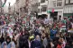 Protesters during a National March for Palestine in central 