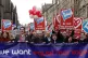Protesters calling for same-sex marriages march down the Roy