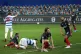 Queens Park Rangers' Charlie Austin (left) celebrates scorin