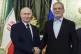 Russian President Vladimir Putin (left) and Iranian Presiden