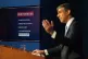 Rishi Sunak speaks during a press conference in Downing Stre