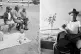 ICONIC: Baby with child-minders and dogs in Hillbrow park, 1