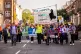 People take part in a march called Save Liverpool Women's ho