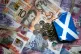 Coins and Scottish bank notes, April 9, 2018