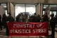 ‘It’s 7am and there are already lots of strikers and sup