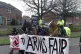 Greater Rushmoor Against War march to the arms fair