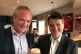Ukip leader Richard ‘Dick’ Braine (left) with former par