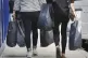 Shoppers in central London