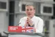 Labour Party leader Keir Starmer gives a speech at the Natio