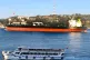 The Greek-flagged oil tanker Prudent Warrior sails past Ista