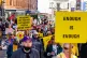 A colourful protest at the Tory Party conference at the week
