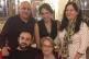 Anoosheh Ashoori (top left) with his family 