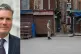 Labour leader Sir Keir Starmer (left) and (right) an Indian 