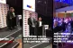 Screengrabs from a video showing a Palestine Action activist